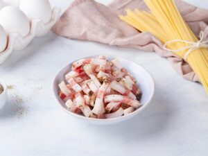 Guanciale Dolce a Striscioline